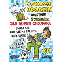 Stamp Karnet Young B6 + koperta wzór nr 029 Urodziny