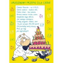 Stamp Karnet Smile B6 + koperta wzór nr 07 Urodziny