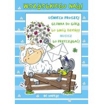 Stamp Karnet Smile B6 + koperta wzór nr 02