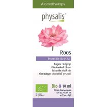 PHYSALIS (olejki eteryczne, soki) OLEJEK ETERYCZNY RÓŻA DAMASCEŃSKA (ROOS) BIO 10 ml - PHYSALIS