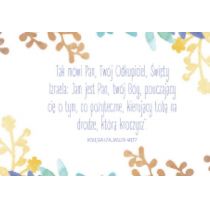 Magnes na lodówkę Tak mówi Pan