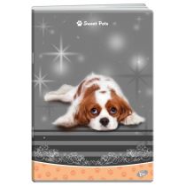 ELISA Zeszyt w kratkę A5 okł.miękka SWEET PETS A20 EL-M13-032-KA5