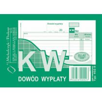 Michalczyk&Prokop KW DOWÓD WYPŁATY A6 WIELOKOPIA 402-5