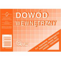 Michalczyk&Prokop DOWÓD WEWNĘTRZNY A-6 K13