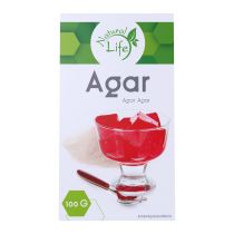 BioLife Agar Agar - Substancja Żelująca 100g - Natural Life ZLFAGAR100G