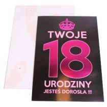 Pan Dragon Karnet okazyjny A3 z kopertą brokatowy