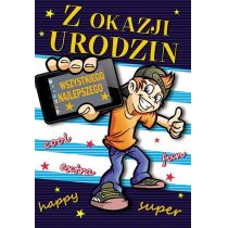 STAMP Karnet Young B6 + koperta nr 009 Urodziny