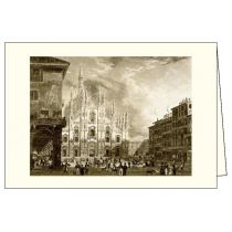 ROSSI Karnet z kopertą ITW 015 Milano Piazza del Duomo 2