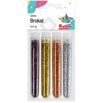 Titanum Brokat w fiolkach mix 4 kolory