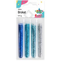 Titanum Brokat w fiolkach mix 4 kolory