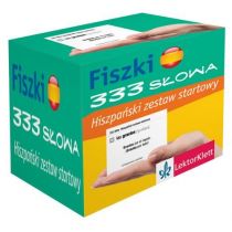 Lektorklett Fiszki 333 słowa Hiszpański zestaw startowy