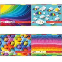 Interdruk Blok rysunkowy kolorowy A4 10 barwiony w masie