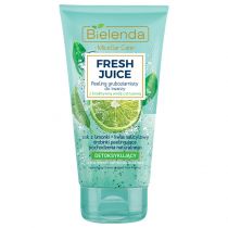 Bielenda FRESH JUICE DETOKSYKUJĄCY PEELING GRUBOZIARNISTY DO TWARZY LIMONKA 150G