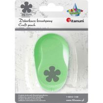 Titanum Dziurkacz z motywem Kwiat 25mm -
