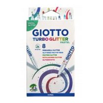 Giotto turbo markery świecidełka brokat pastelowy 426300