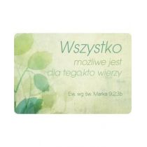 Szaron Magnes na lodówkę - Wszystko jest możliwe