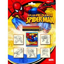 Spiderman - pieczątki 5szt - Multiprint