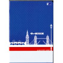 Zeszyt A5/80 kratka Język Angielski