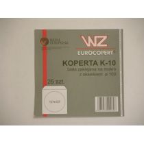 Koperty CD białe NK K10 okno WZ5002