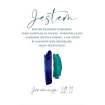 SZARON A Kartka składana - Jestem bowiem świadomy ST - Szaron