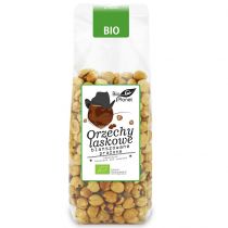 Bio Planet seria PRZEKĄSKI ORZECHY LASKOWE PRAŻONE BLANSZOWANE BIO 350 g -