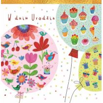 Henry Karnet KW Balony Pattern - Henry