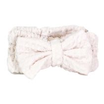 NACOMI Opaska do włosów z mikrofibry White 100187-uniw