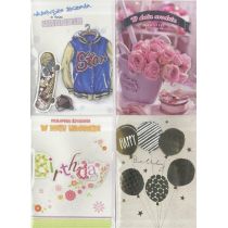 Karnet A5 grający Urodziny MIX AVANTI