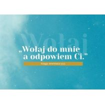 KOINONIA Karnet - Wołaj do mnie - niebo - Koinonia