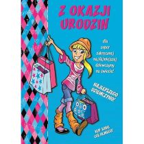 Stamp Karnet Young B6 + koperta wzór nr 001 Urodziny