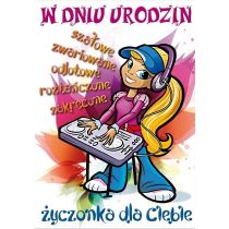 Stamp Karnet Young B6 + koperta wzór nr 022 Urodziny