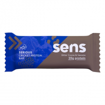 SENS Baton proteinowy z mąki ze świerszczy Serious 60 g gorzki sezam kakaowy