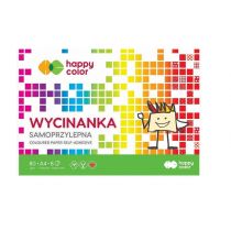 Happy Color Blok wycinanka samoprzylepna A4 8ark. 3710 1520-S8