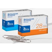 Tetis Spinacze biurowe 33mm (100szt) p10.