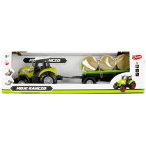 Traktor Z Akcesoriami Przyczepa Z Belami Siana Moje Ranczo 487487 Mega Creative