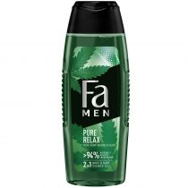 Fa Men Pure Relax 2in1 Shower Gel 250ml żel do mycia ciała i włosów dla mężczyzn