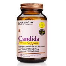 Doctor Life Candida Ultra Support suplement diety wspomagający równowagę flory jelitowej 120 kapsułek