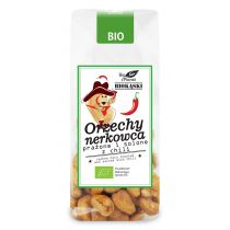 BIO PLANET ORZECHY NERKOWCA PRAŻONE I SOLONE Z CHILI BIO 100 g -