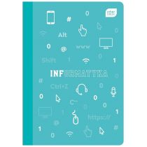 Inter-druk Zeszyt A5/60K kratka PP Informatyka (10szt) -