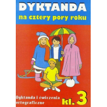 Robert Zaręba Dyktanda na cztery pory roku SP kl.1