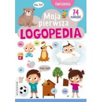 Moja pierwsza logopedia z naklejkami Praca zbiorowa