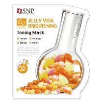 SNP SNP Jelly Vita Brightening Toning Mask rozjaśniająca maska w płachcie z witaminą C 30ml primavera-8809458843403