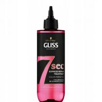 Zdjęcia - Szampon Schwarzkopf Gliss 7sec Express Repair Treatment Color Perfector 200ml ekspresowa kurac 