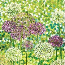 Susan Entwistle Karnet z kopertą Kwiaty czosnku