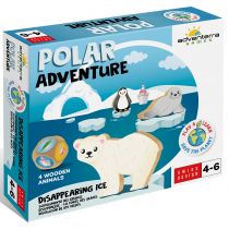Adventerra Games Gra planszowa dla dzieci Arktyczna przygoda  Polar Adventure Adventerra Games mamytomy-272-0