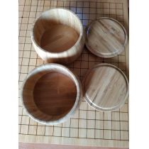 Bambusowe pojemniki na kamienie do go 2szt.) |