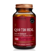 Doctor Life Co-Q10 720 Bergamota & Sok Granatu suplement diety w trosce o serce i cholesterol 60 kapsułek