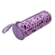 GDD Piórnik saszetka Pixi violet tuba z zamkiem - GDD