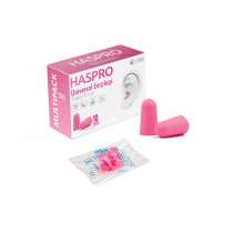 Haspro Haspro Multi10 Stopery do uszu Różowe - 10 par HASPRO-MULTI-PIN