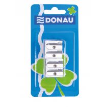 Donau Temperówka , aluminiowa, podwójna, blister - 2szt. 7862001-99/2B